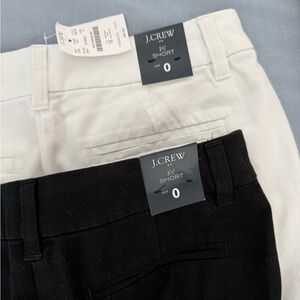 J. Crew Black and White Chino Short NWT (listing for 2 pairs sold together)